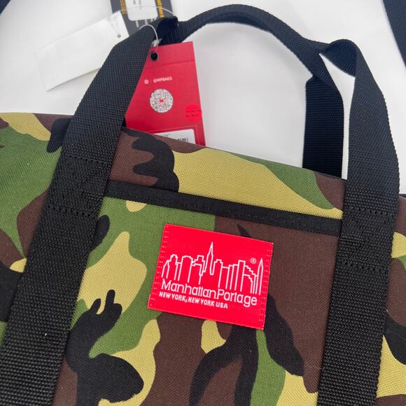 Manhattan Portage Chelsea Drum Bag-Camo-Medium - Picture 2 of 5